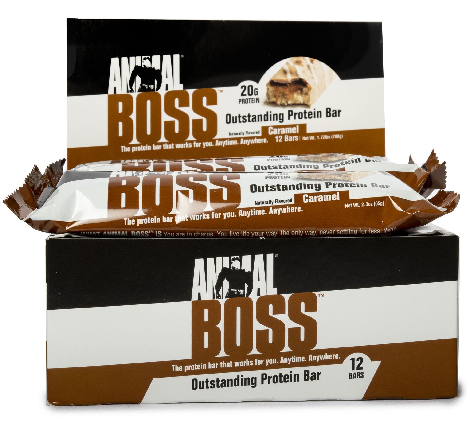 Animal Boss Bar 12 Pack 65g
