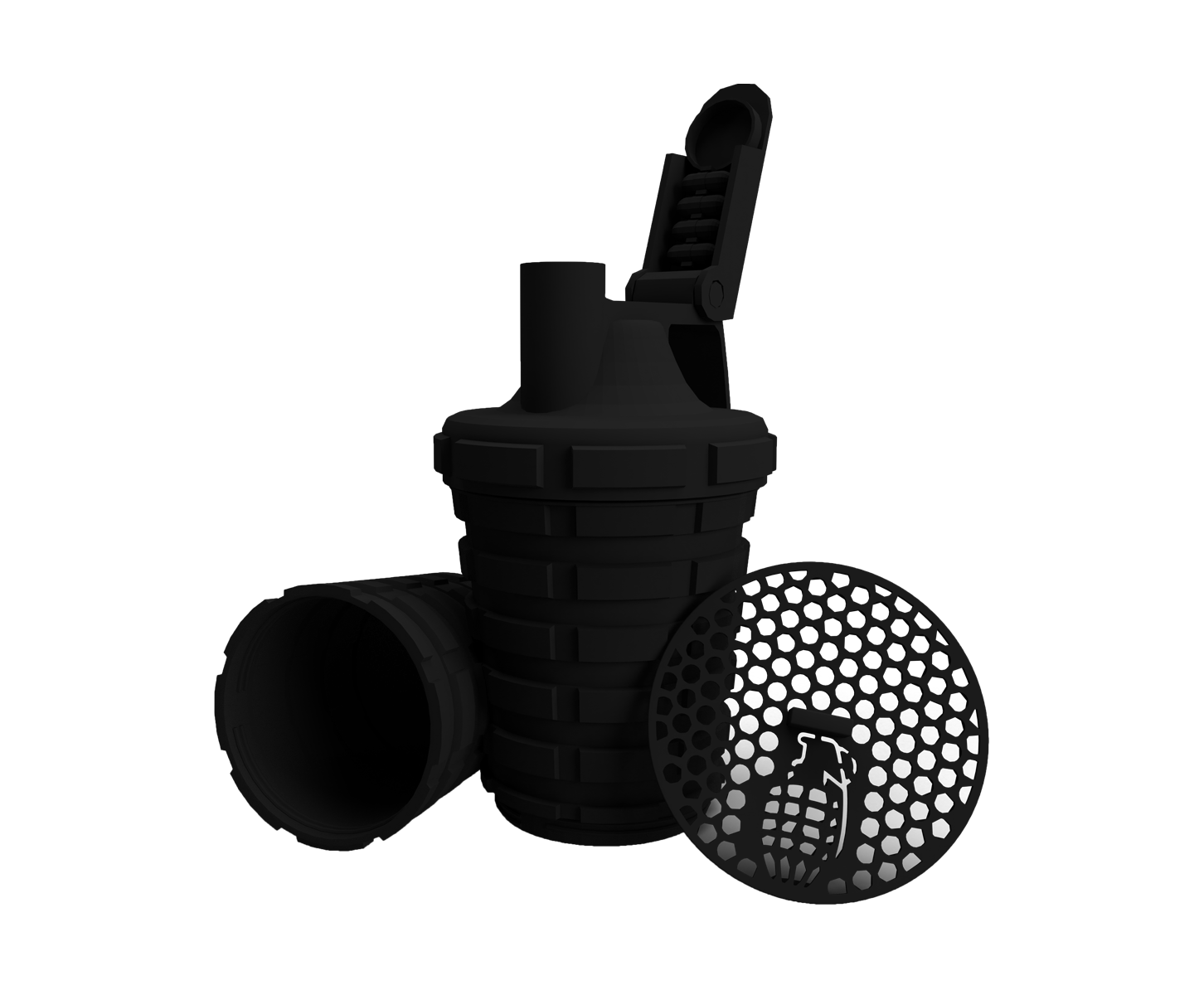 Grenade Shaker Cup - Black